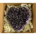 Healing Crystals - Amethyst Heart Holiday Gift Box